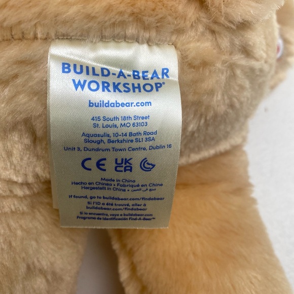 Build A Bear Plush Happy Birthday Bear 2022 Teddy BAB - Picture 4 of 10